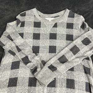 MARKET & SPRUCE
Melina Rib Trim Brushed Knit Top
